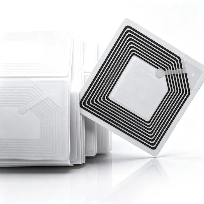 50*50mm 8.2MHz RF Label Anti Theft Sticker Antirrobo Commodity Sensor Retail Security Soft Sticker
